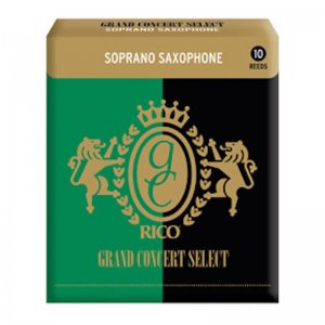 Rico Grand Concert Select Soprano Sax Reeds, Strength 3